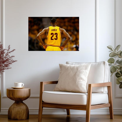 LeBron James Cleveland Cavaliers #23 | Basketball Poster | Sports Legend Wall Art - Sports Poster