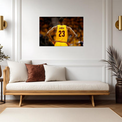 LeBron James Cleveland Cavaliers #23 | Basketball Poster | Sports Legend Wall Art - Sports Poster
