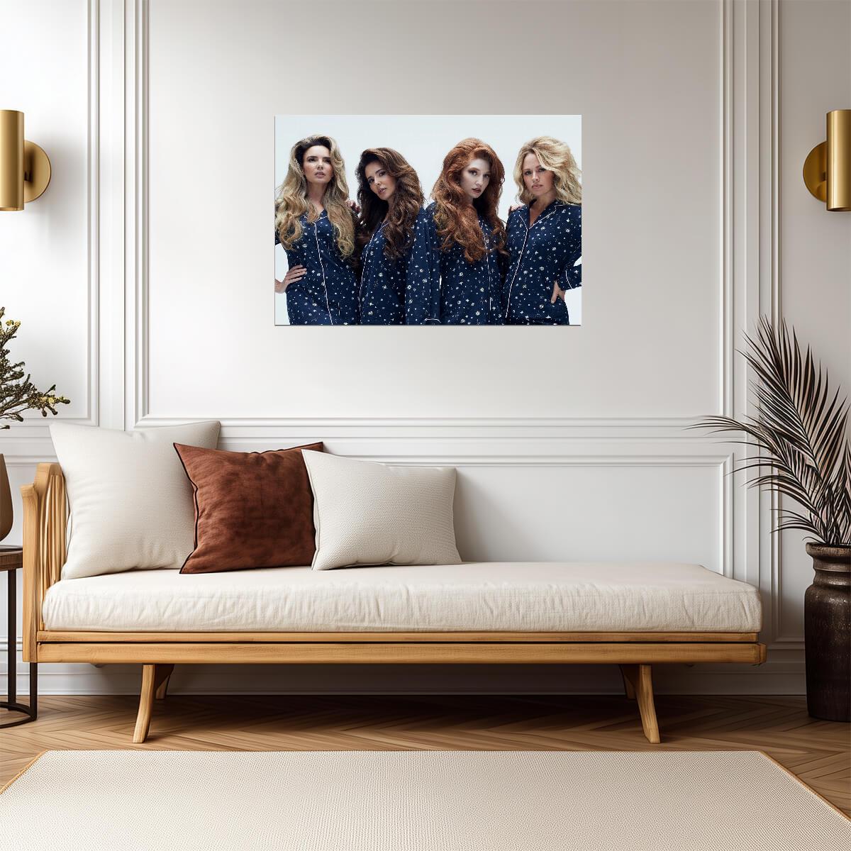 Girls Aloud | Vocal Group | Modern Art Poster - Music Poster