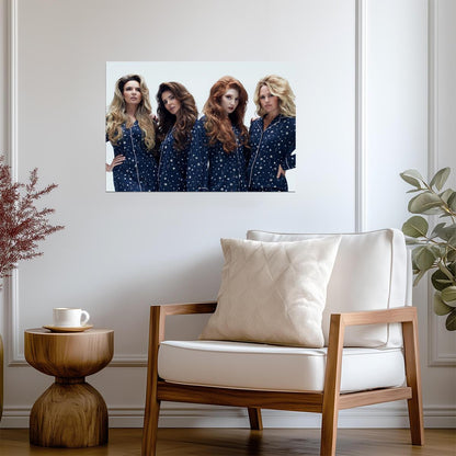 Girls Aloud | Vocal Group | Modern Art Poster - Music Poster