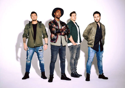 Blue Boy Band | Pop Group Poster | 2000s Music Art - Music Poster