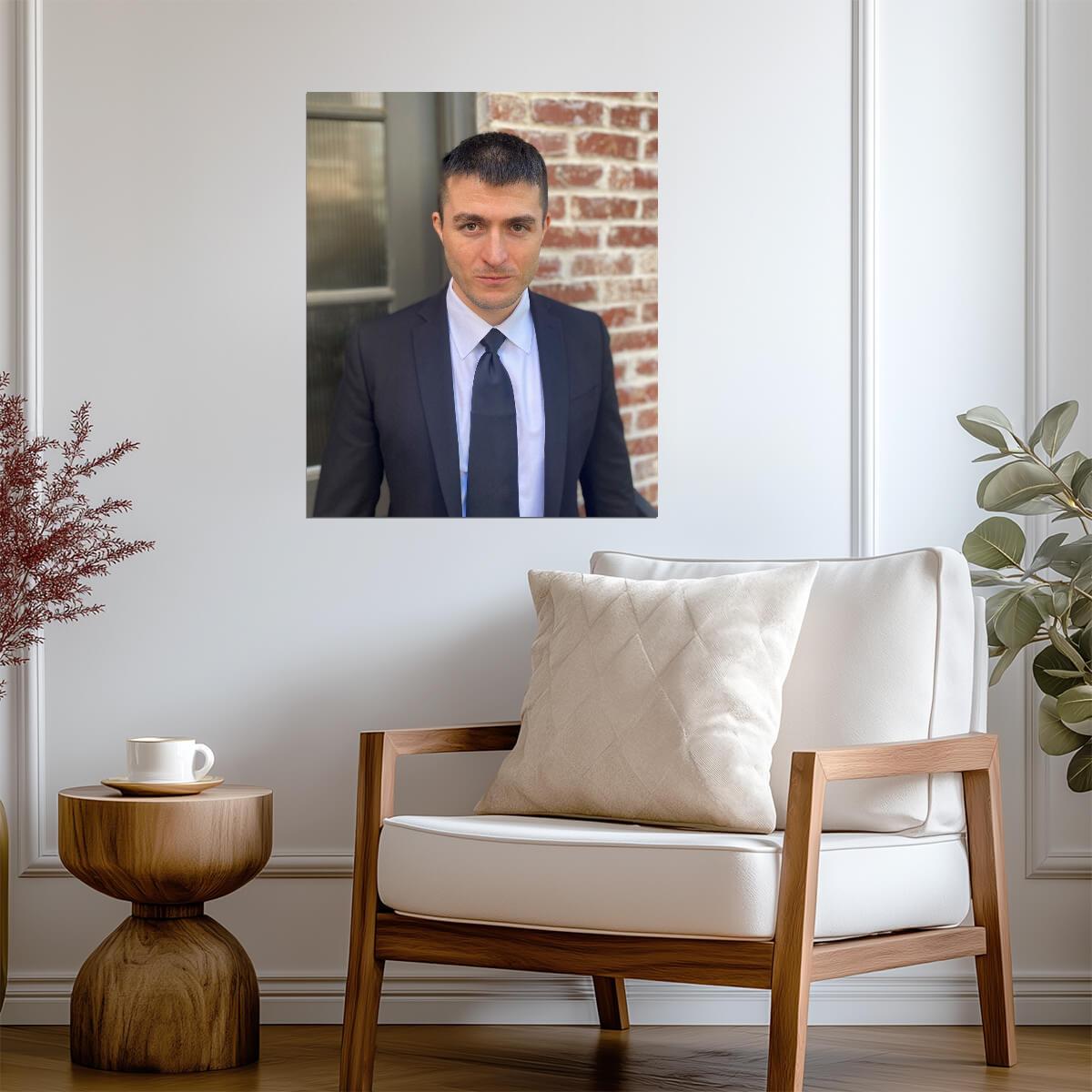Lex Fridman Poster | Podcaster Wall Art - Celebrities Poster