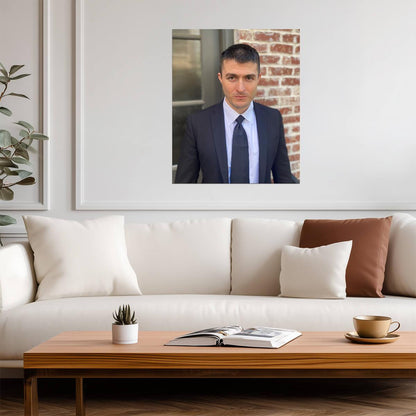 Lex Fridman Poster | Podcaster Wall Art - Celebrities Poster