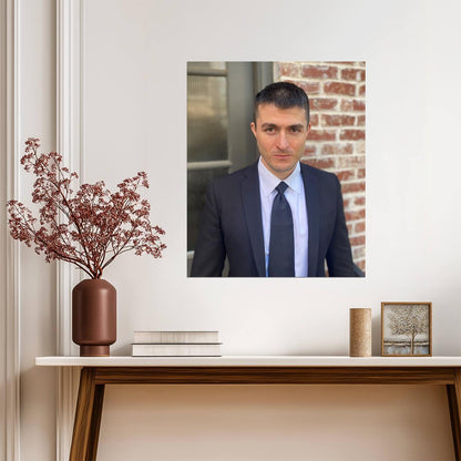 Lex Fridman Poster | Podcaster Wall Art - Celebrities Poster