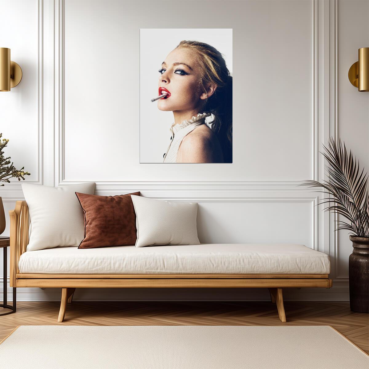 Lindsay Lohan Poster | Actress Wall Art - Celebrities Poster