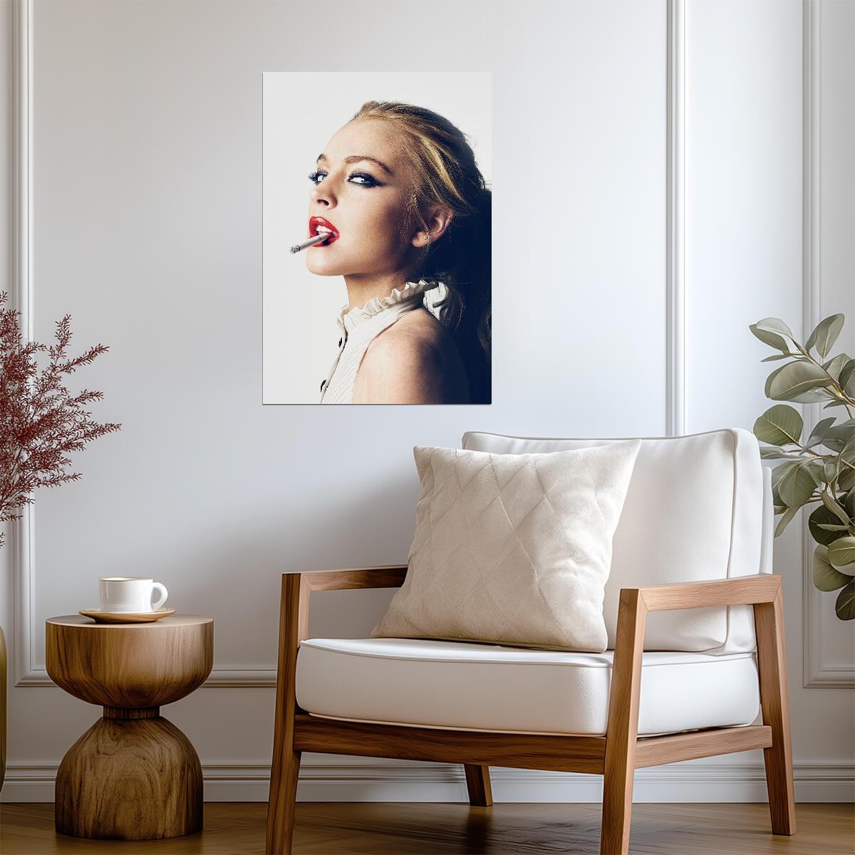 Lindsay Lohan Poster | Actress Wall Art - Celebrities Poster