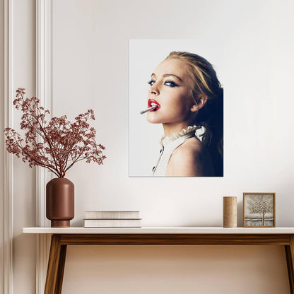 Lindsay Lohan Poster | Actress Wall Art - Celebrities Poster