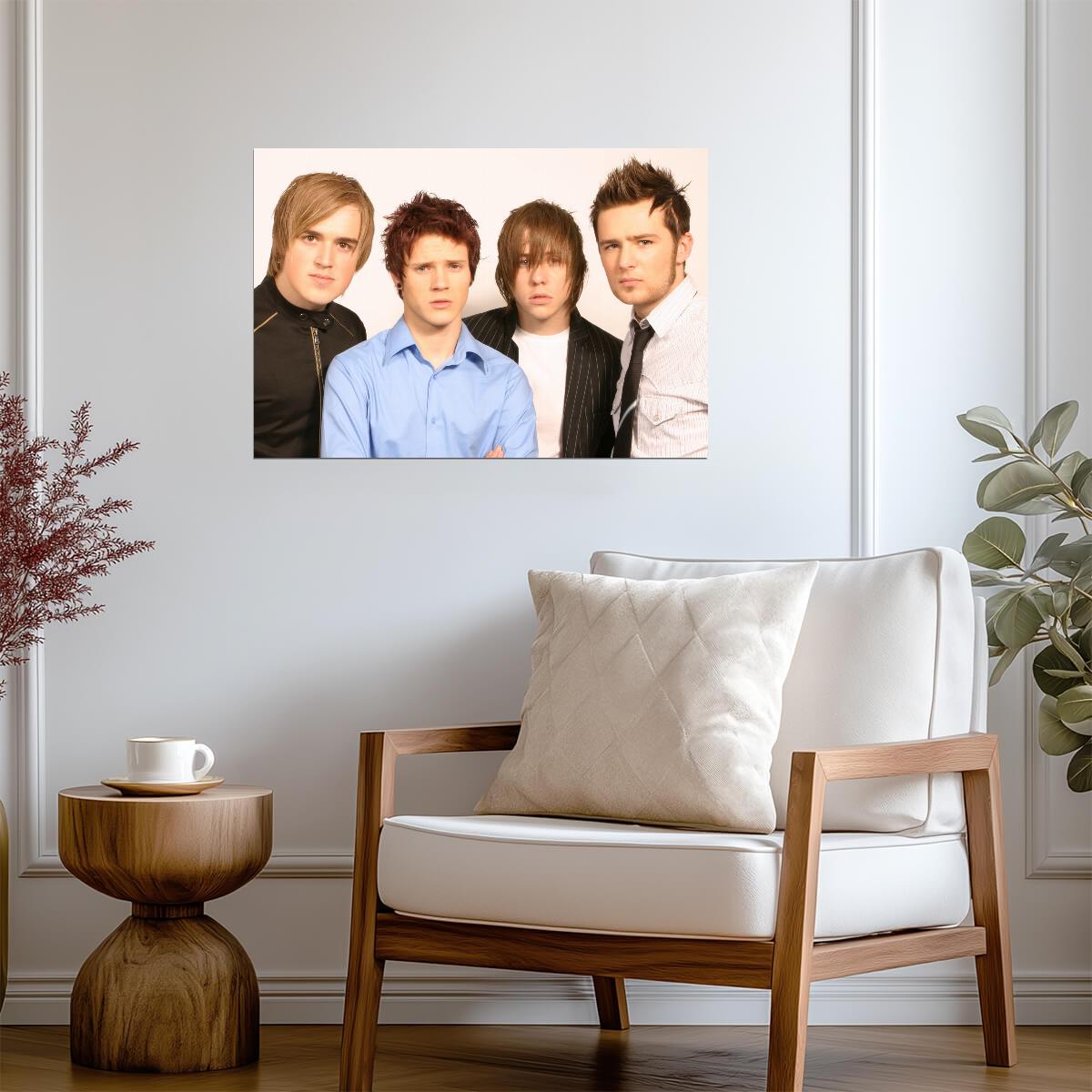 McFly Poster | Pop Rock Band Wall Art - Music Poster