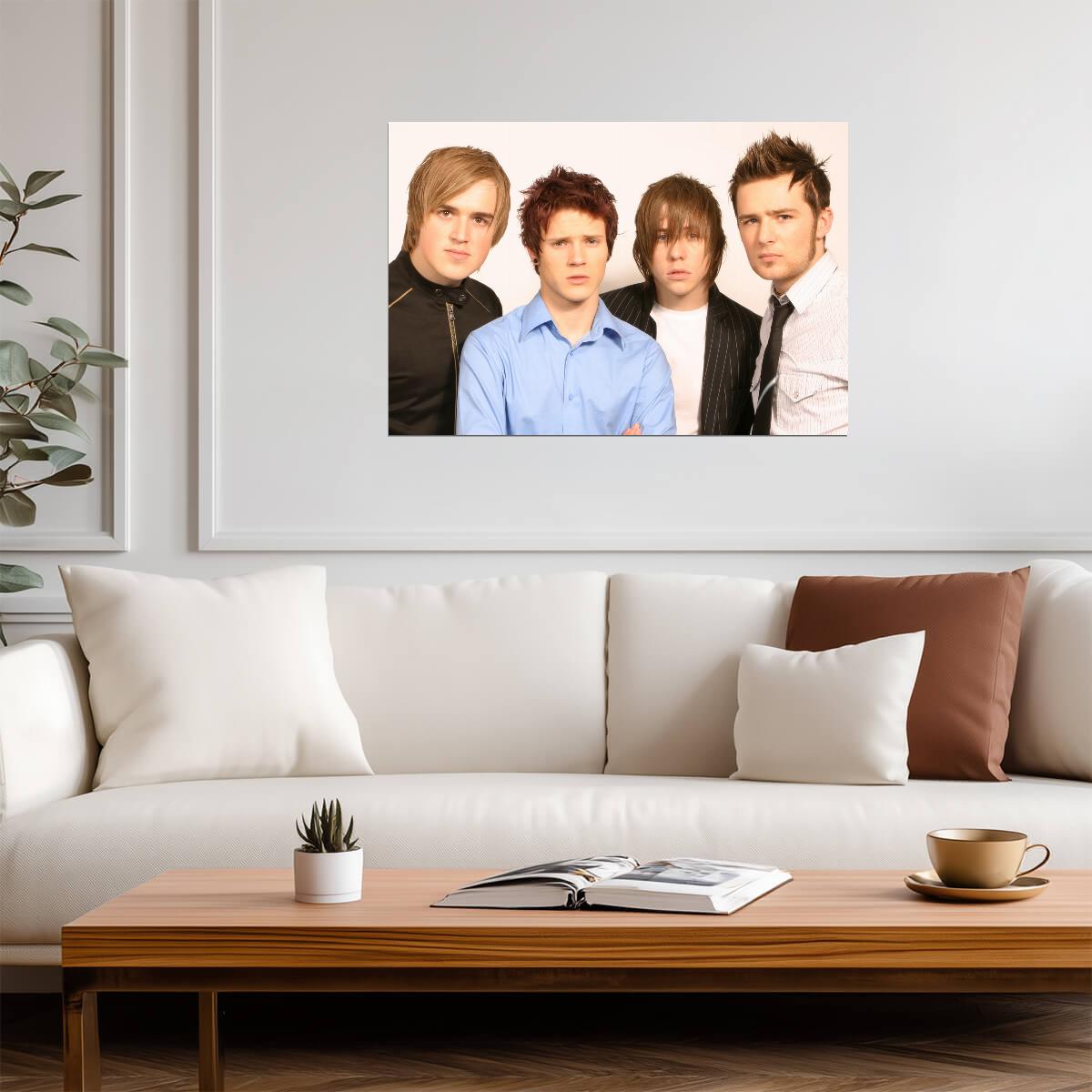 McFly Poster | Pop Rock Band Wall Art - Music Poster