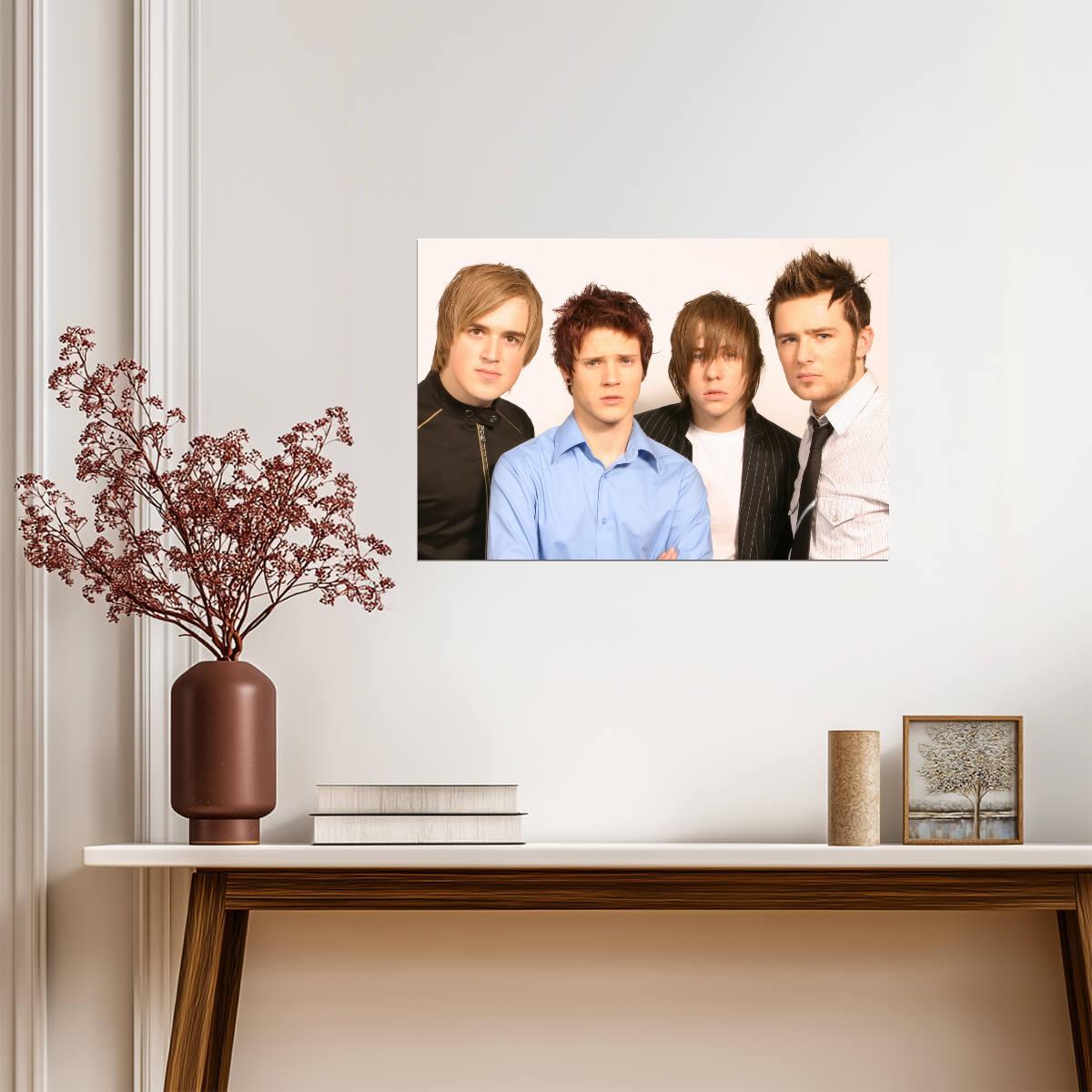 McFly Poster | Pop Rock Band Wall Art - Music Poster