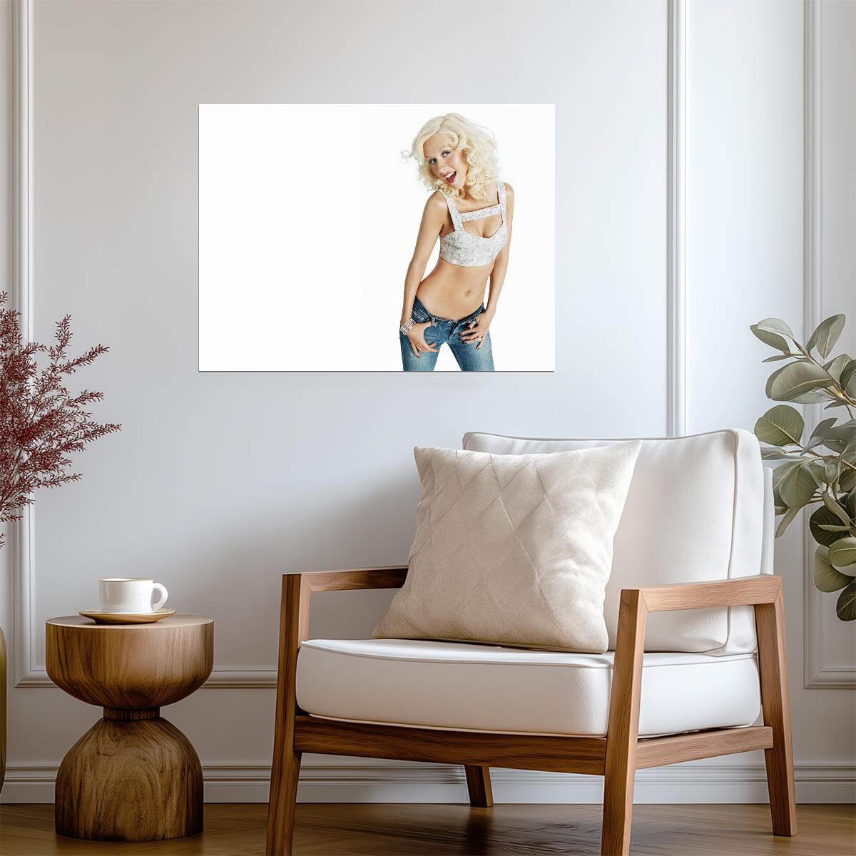 Christina Aguilera Stripped Era | Vintage Y2K Pop Poster | Retro Music Fan Gift - Music Poster