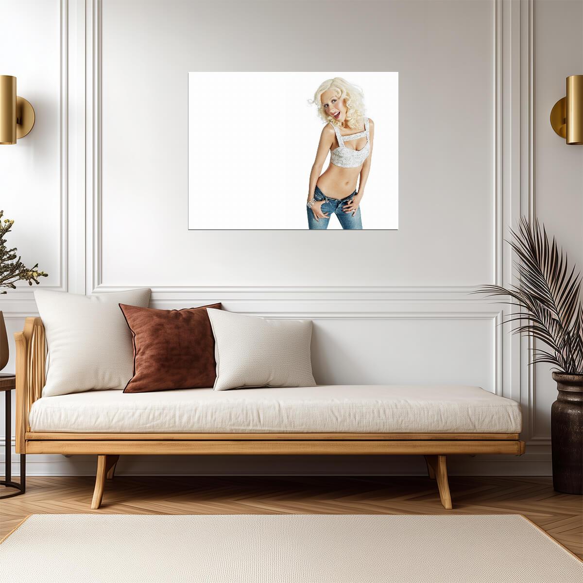Christina Aguilera Stripped Era | Vintage Y2K Pop Poster | Retro Music Fan Gift - Music Poster