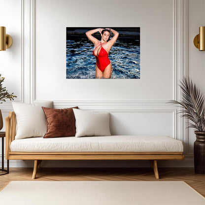 Angela White | Film Actress Print | Sexy Woman Poster - Celebrities Poster
