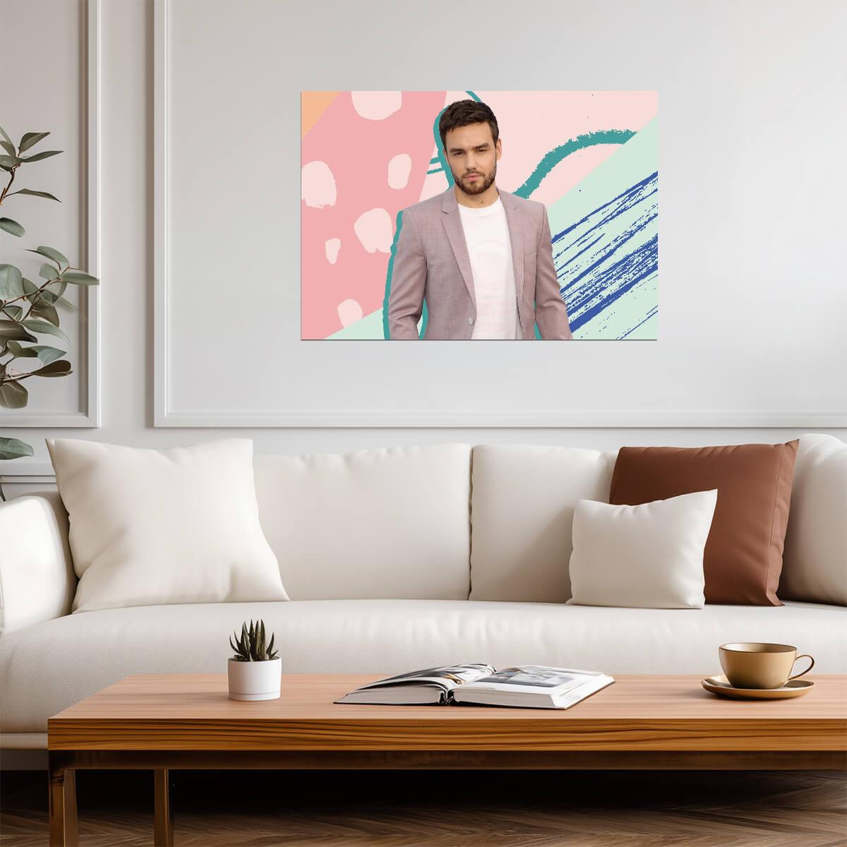 Liam Payne Print | Pop Music Poster - Music Poster