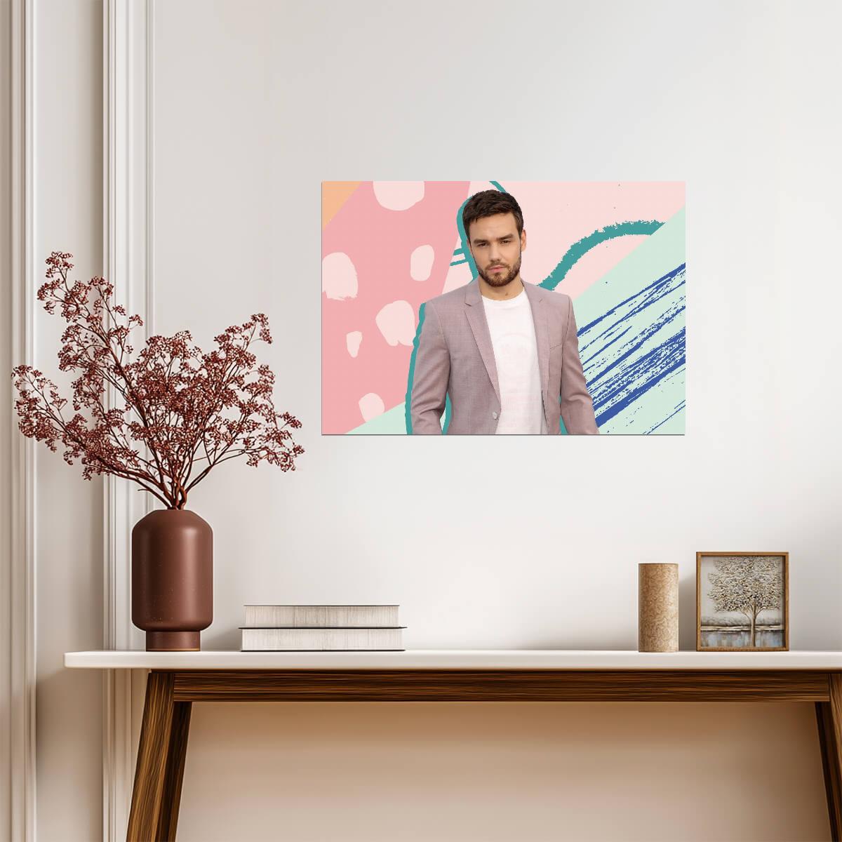 Liam Payne Print | Pop Music Poster - Music Poster