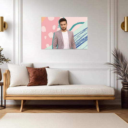 Liam Payne Print | Pop Music Poster - Music Poster