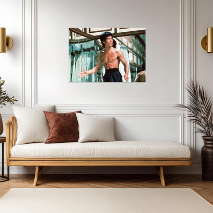 Bruce Lee Enter the Dragon | Martial Arts Movie Poster | Kung Fu Legend - Celebrities Poster