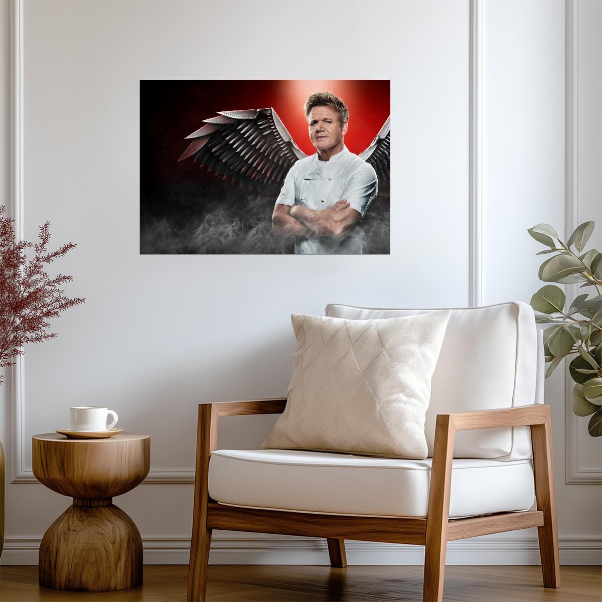 Gordon Ramsay | British Chef | Fan Gift Poster - Celebrities Poster