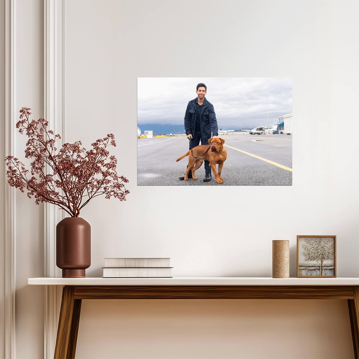 Josh Peck Poster | Turner and Hooch TV Series Dog Print - Movies & TV Poster