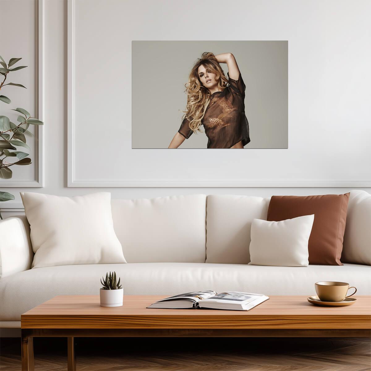 Cheryl | British Pop Icon | Celebrity Portrait Poster - Music Poster