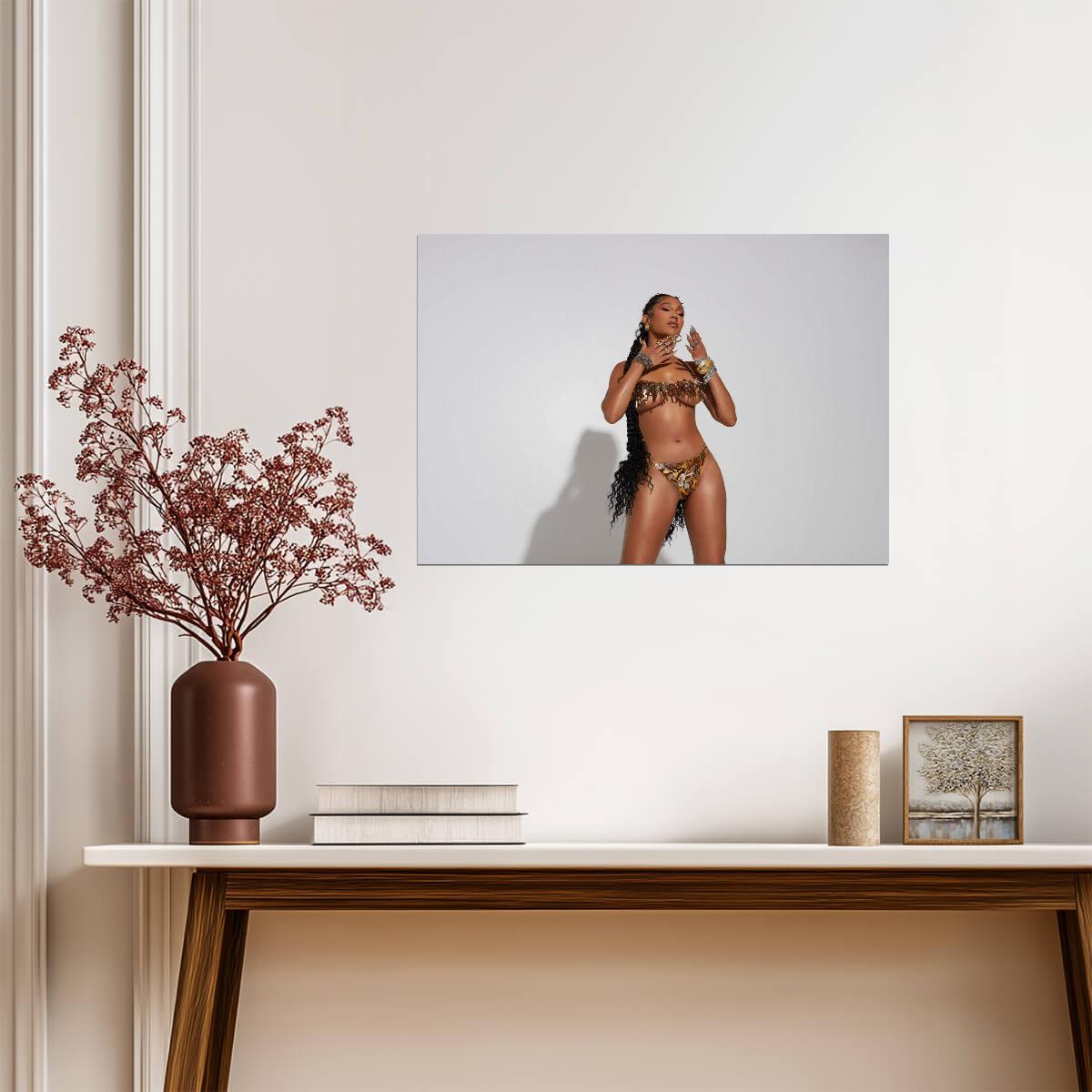 Bia | Rapper Portrait | Sexy Music Poster - Music Poster