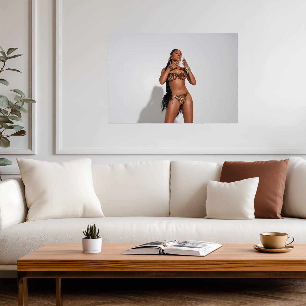 Bia | Rapper Portrait | Sexy Music Poster - Music Poster