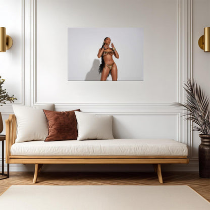 Bia | Rapper Portrait | Sexy Music Poster - Music Poster