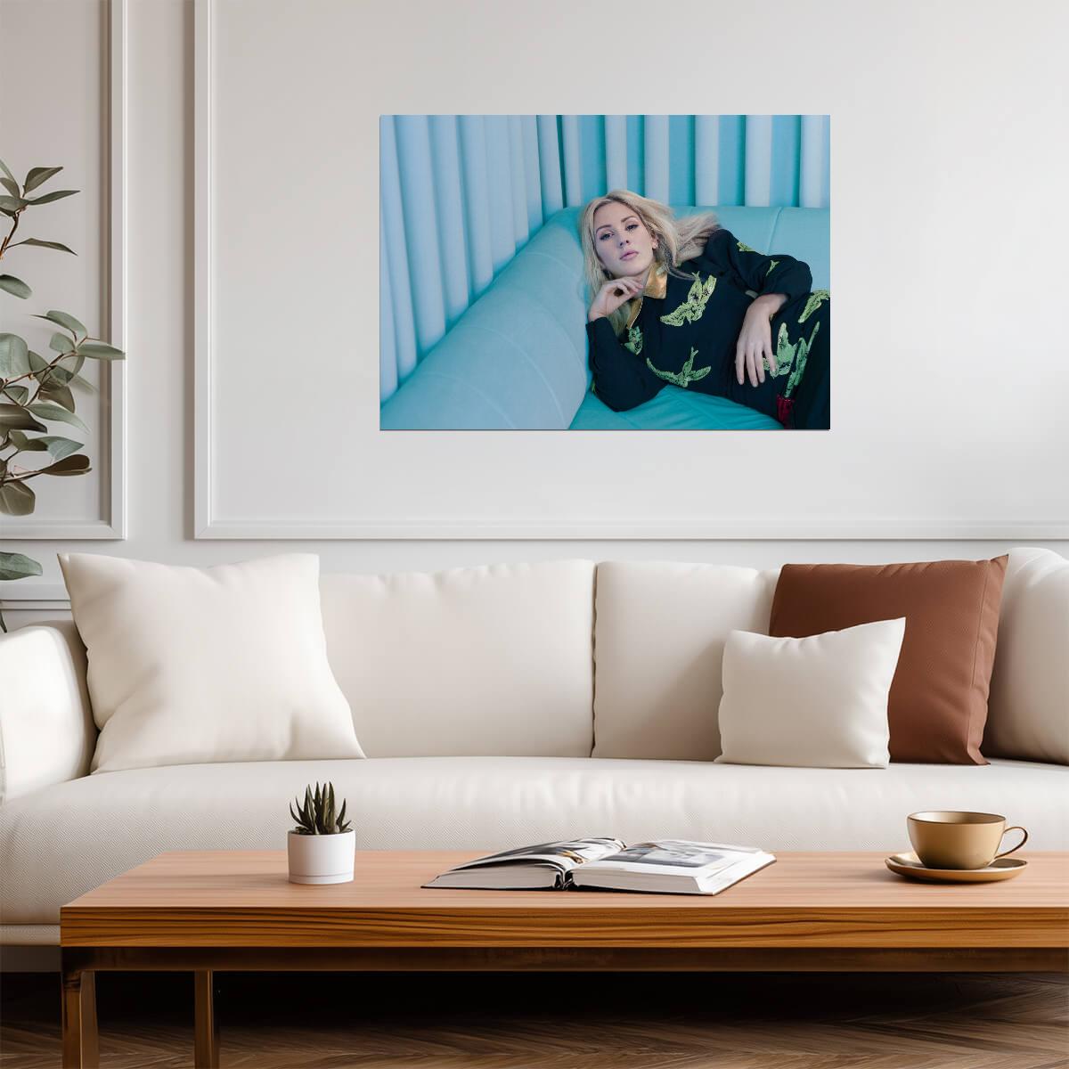 Ellie Goulding | Pastel Style Print | Music Star Poster - Music Poster