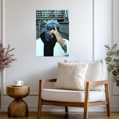 M Huncho Print | Trapwave Rapper Poster - Music Poster