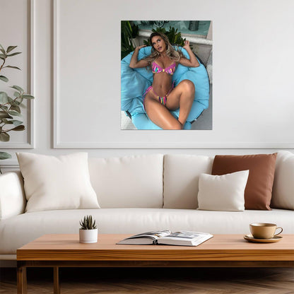 Julia Rose Poster | Sexy Model Print - Celebrities Poster