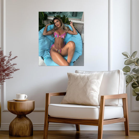 Julia Rose Poster | Sexy Model Print - Celebrities Poster