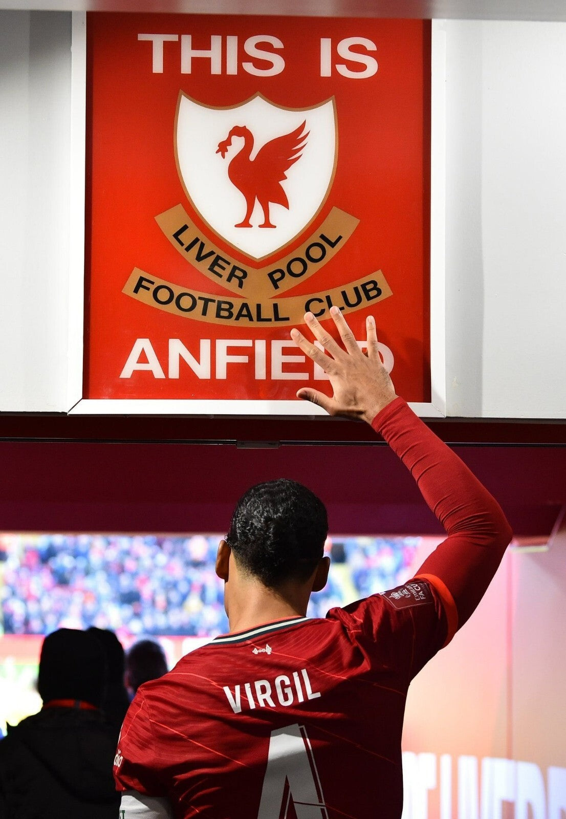 Virgil van Dijk Liverpool FC This is Anfield | Soccer Poster | Football Legend Wall Art - Sports Poster