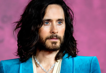 Jared Leto Portrait Photo | Modern Celebrity Wall Art | Music and Movie Star Poster - Music Poster