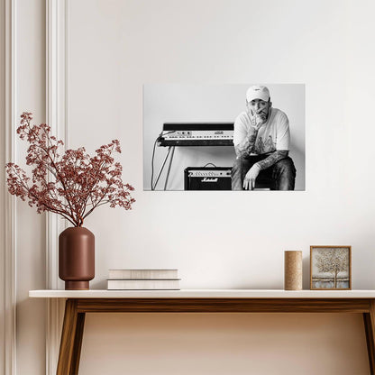 Mac Miller Poster | Rapper Wall Art - Music Poster