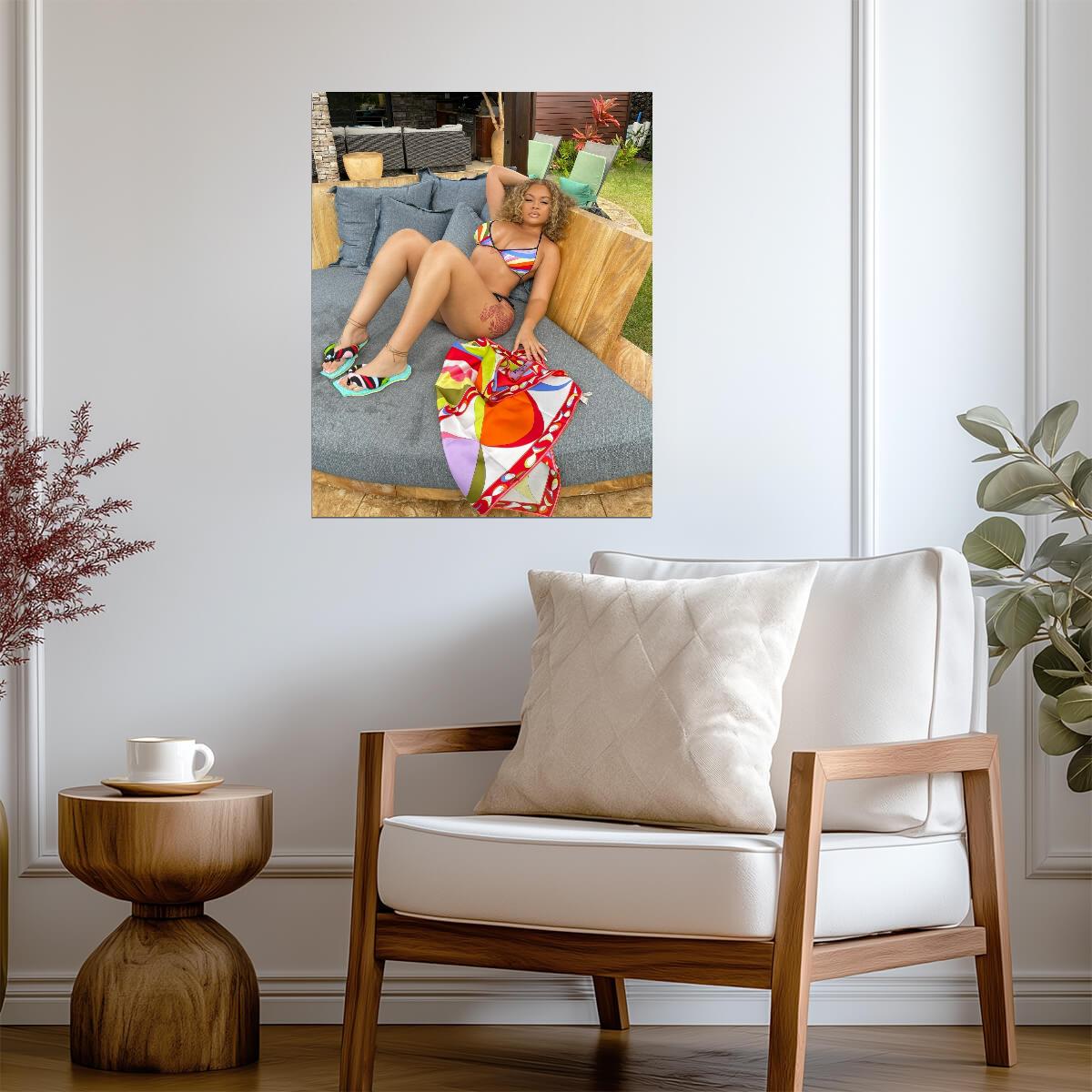Latto American Rapper | Modern Hip Hop Music Poster | Sexy Celebrity Wall Art - Music Poster