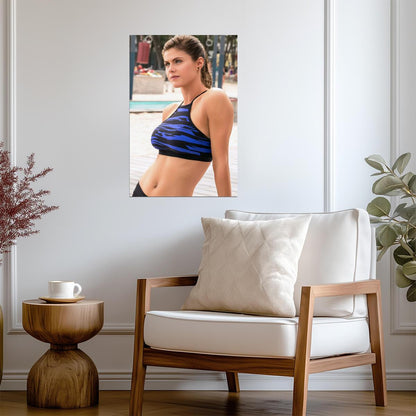 Alexandra Daddario | Movie Star Poster | Actress Portrait - Celebrities Poster
