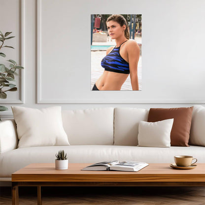 Alexandra Daddario | Movie Star Poster | Actress Portrait - Celebrities Poster