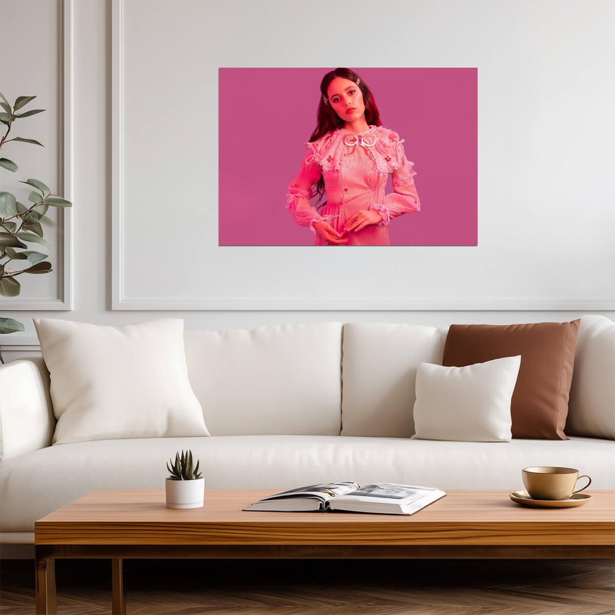 Jenna Ortega | Cool Tone Print | Wall Decor Poster - Celebrities Poster