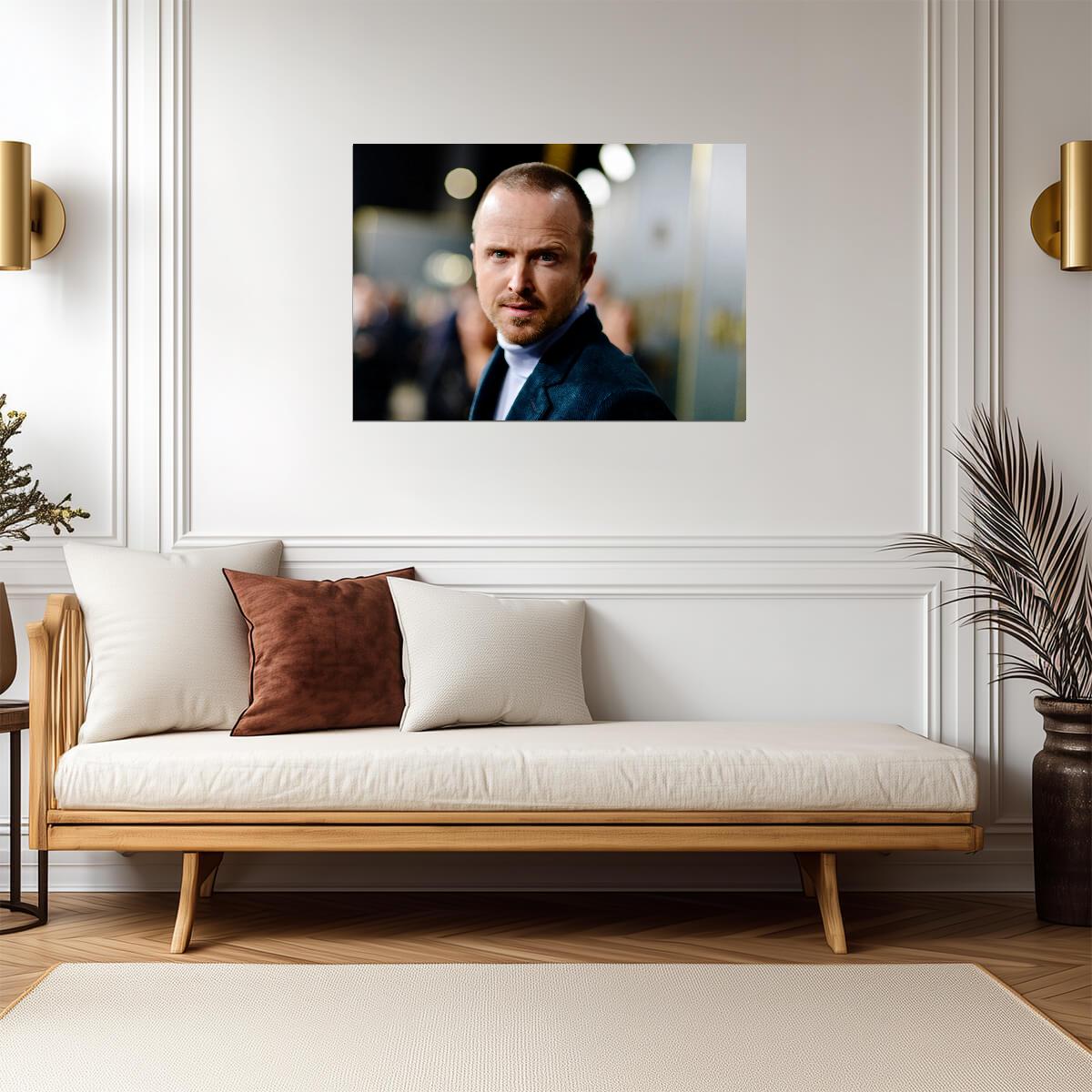Aaron Paul Breaking Bad | Celebrity Poster | Jesse Pinkman Actor Art - Celebrities Poster