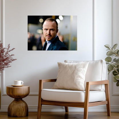 Aaron Paul Breaking Bad | Celebrity Poster | Jesse Pinkman Actor Art - Celebrities Poster