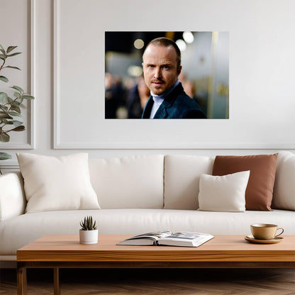 Aaron Paul Breaking Bad | Celebrity Poster | Jesse Pinkman Actor Art - Celebrities Poster