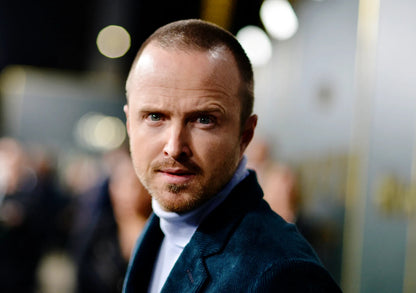 Aaron Paul Breaking Bad | Celebrity Poster | Jesse Pinkman Actor Art - Celebrities Poster