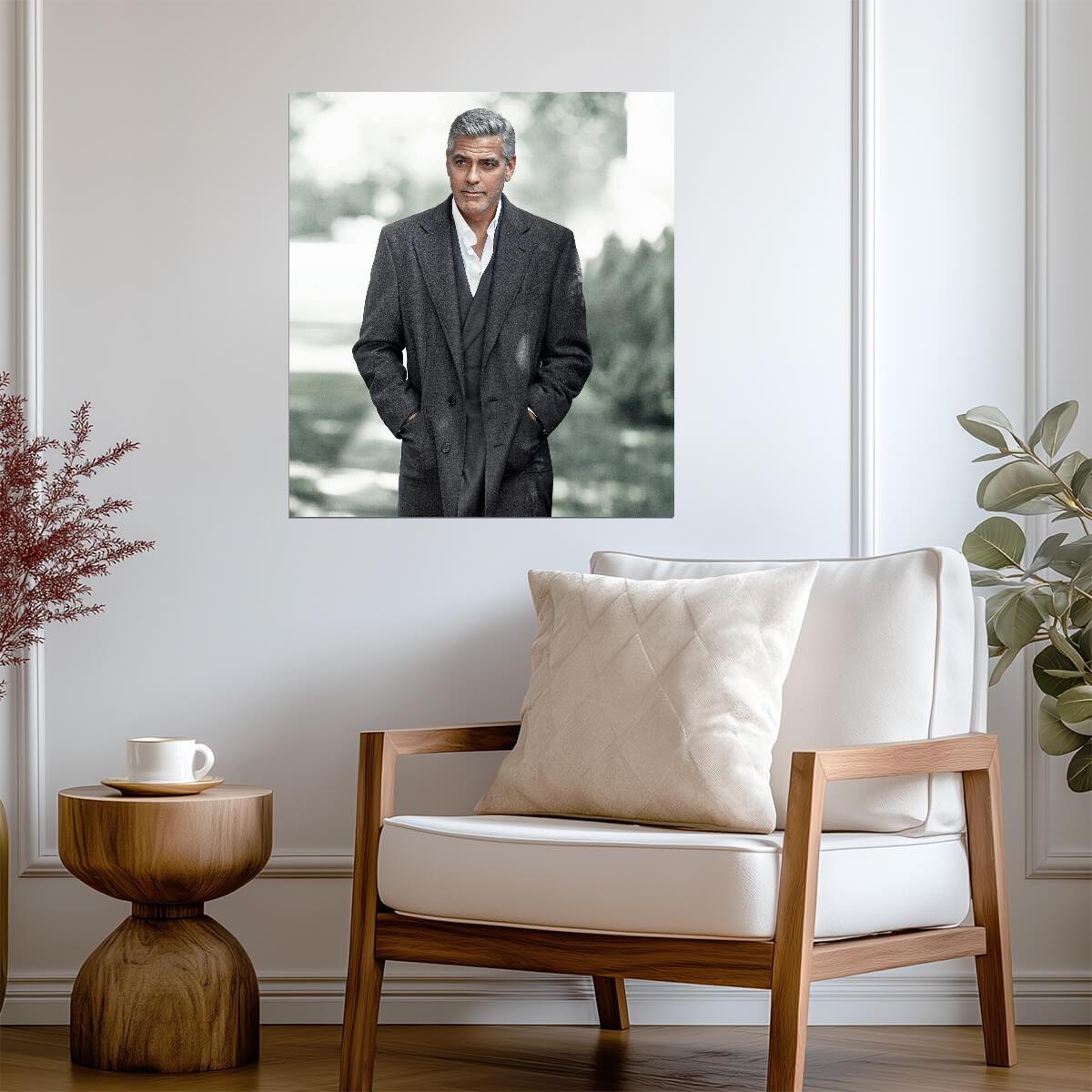 George Clooney | Leading Man Art | Celebrity Poster - Celebrities Poster