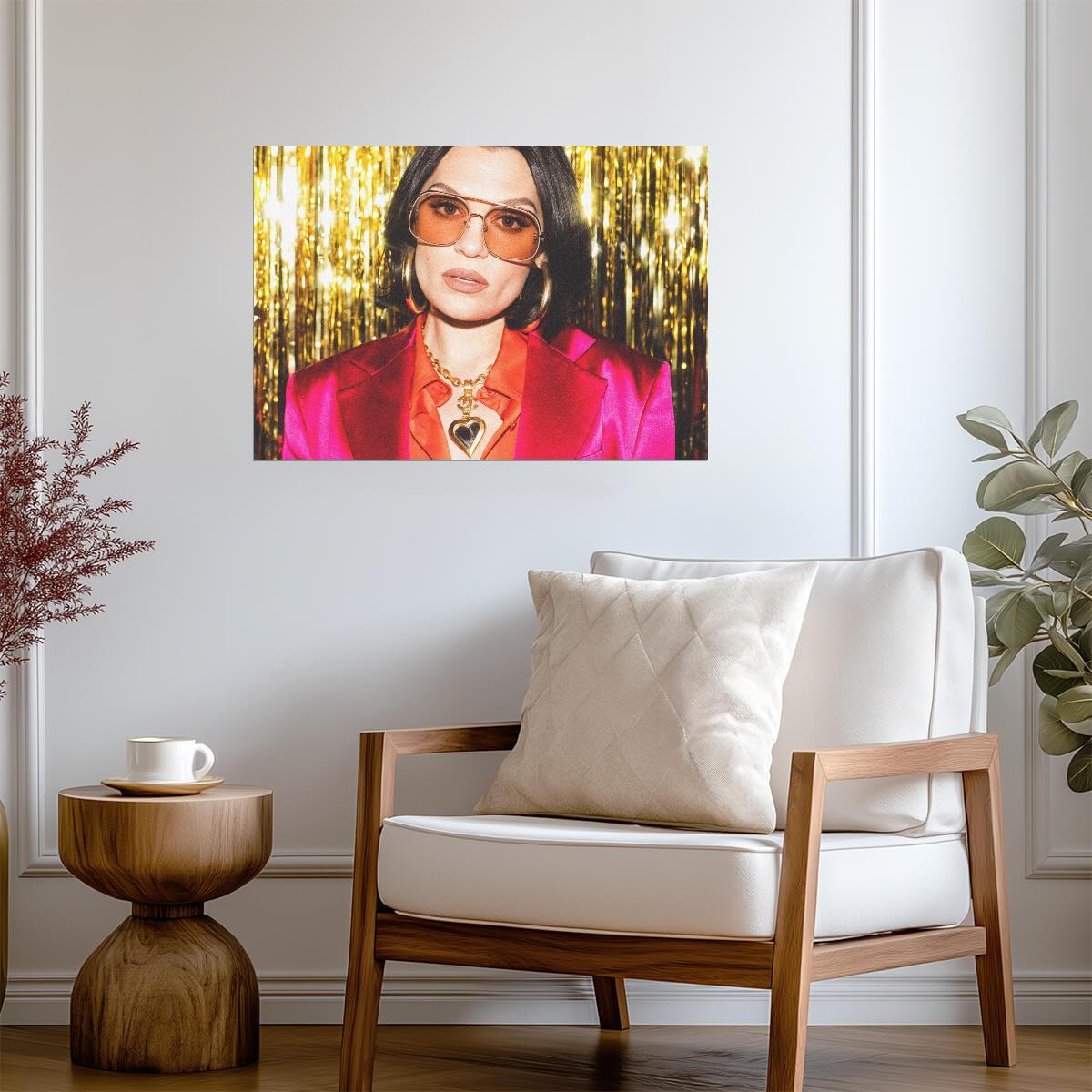 Jessie J | Vibrant Art Print | Celebrity Poster - Music Poster