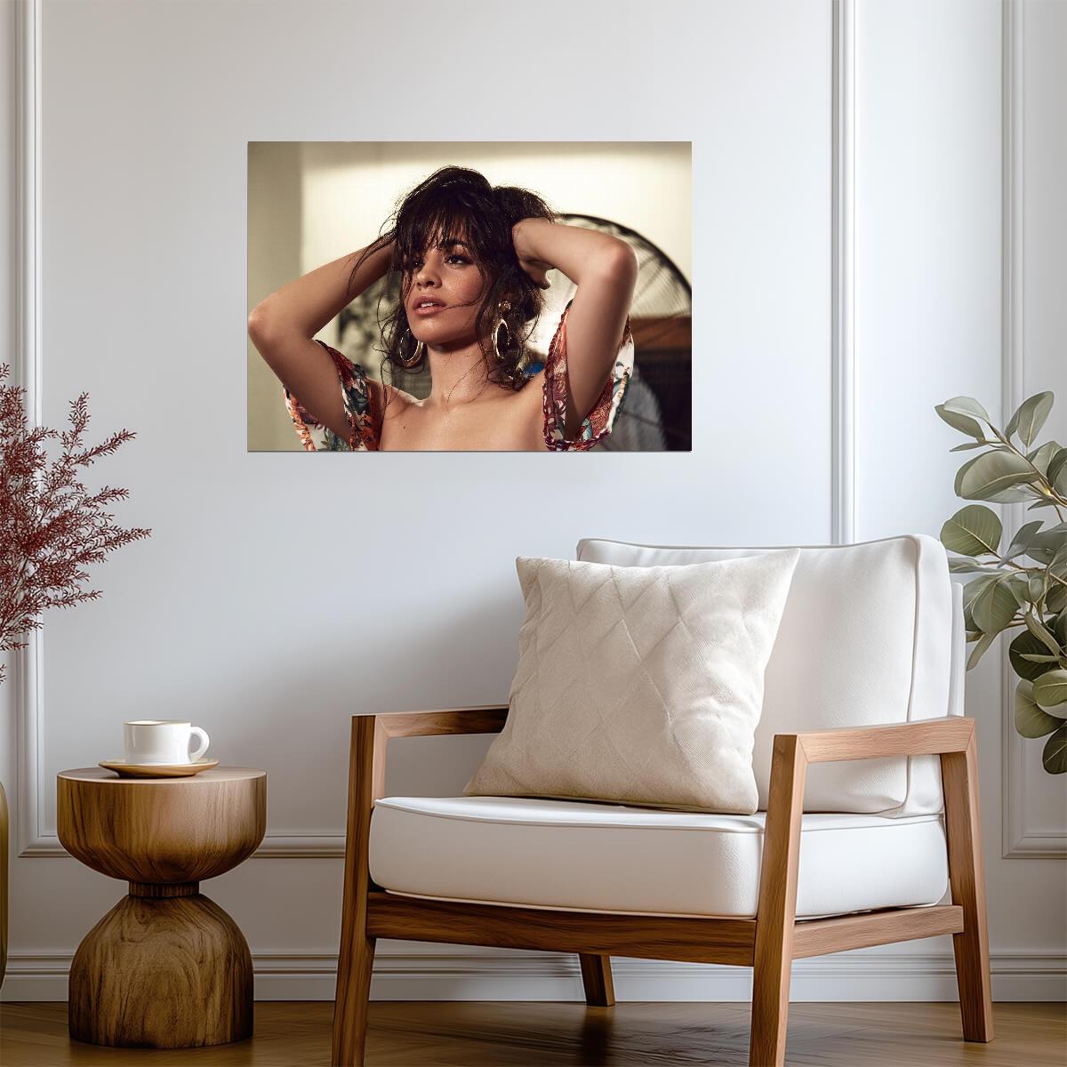 Camila Cabello Portrait Photo | Modern Pop Music Star Art | Sexy Celebrity Poster - Music Poster