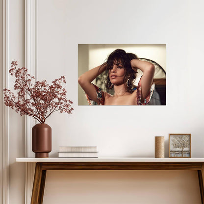 Camila Cabello Portrait Photo | Modern Pop Music Star Art | Sexy Celebrity Poster - Music Poster