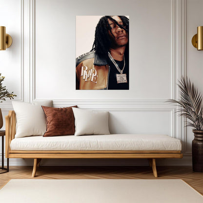 Digga D | Music Star Portrait | Grime Poster - Music Poster