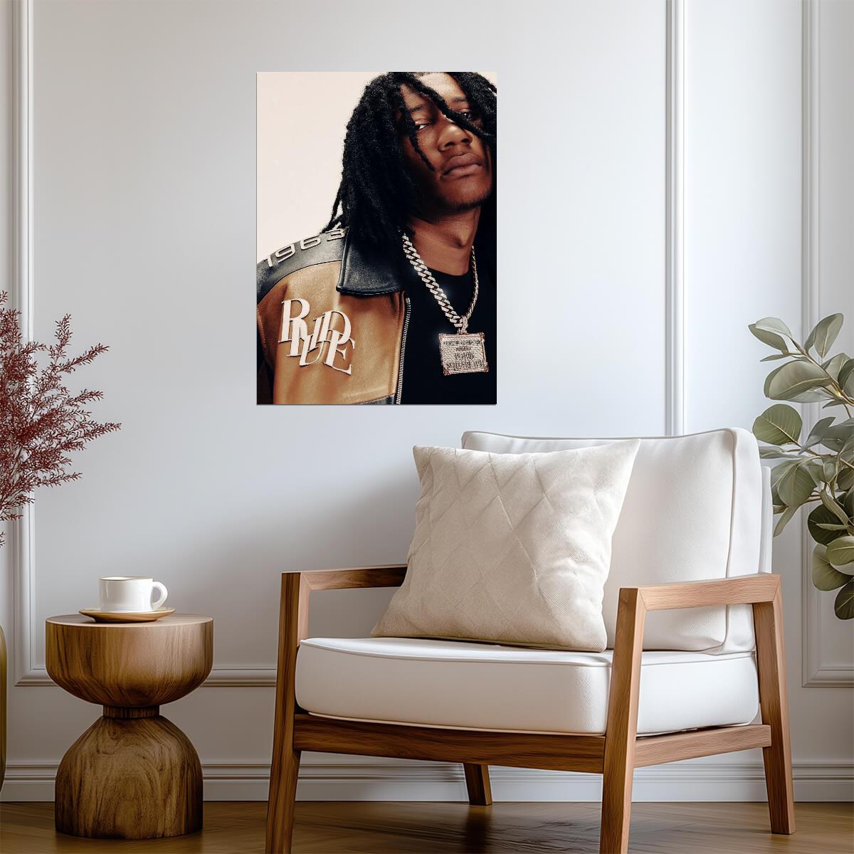 Digga D | Music Star Portrait | Grime Poster - Music Poster