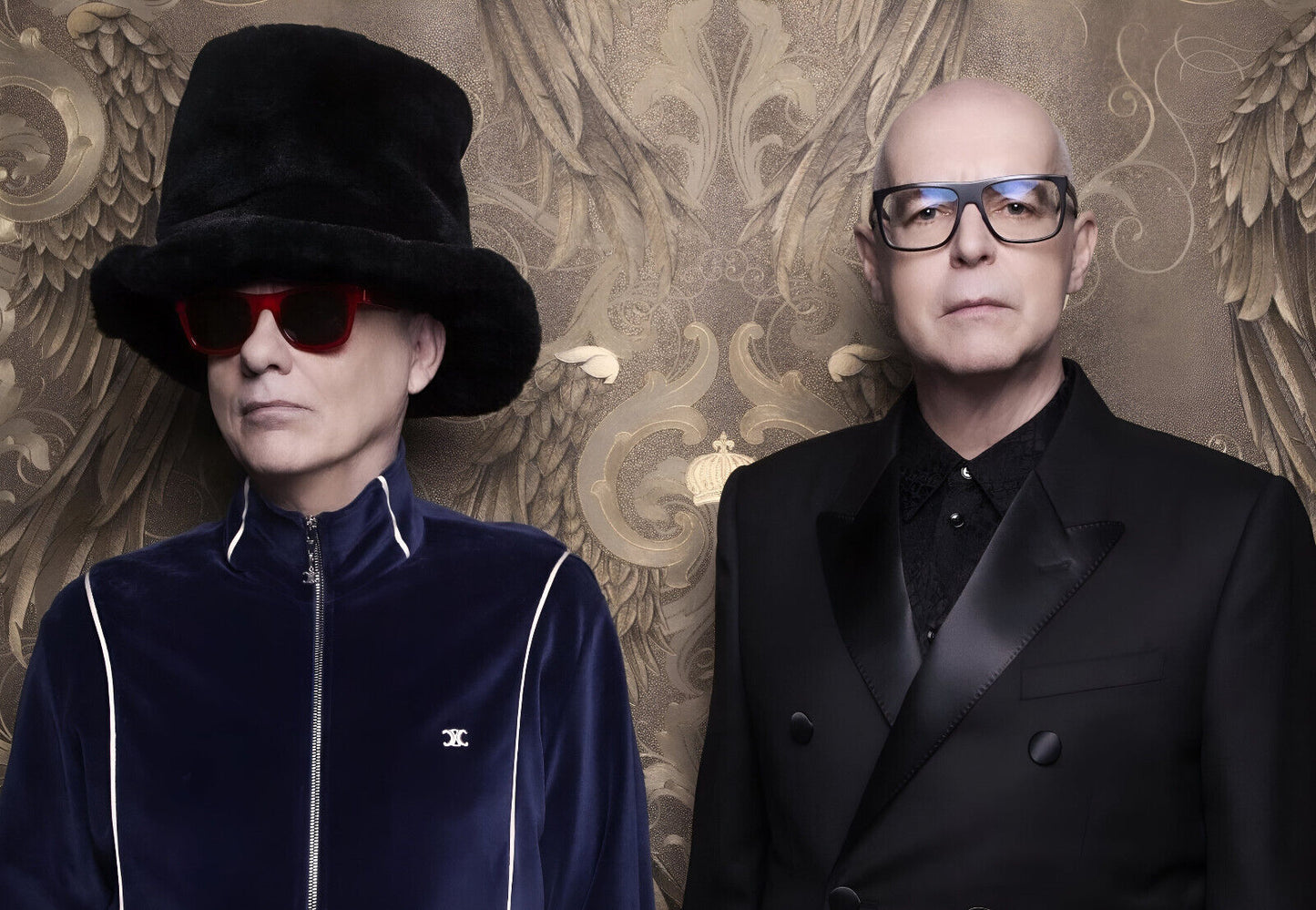 Pet Shop Boys Studio Portrait | Synth Pop Duo Art | Electronic Music Poster - Music Poster