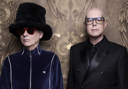 Pet Shop Boys Studio Portrait | Synth Pop Duo Art | Electronic Music Poster - Music Poster